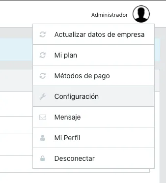 configuracion grupo horario