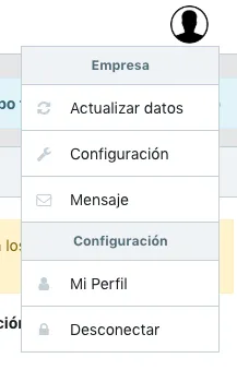 acceso configuración